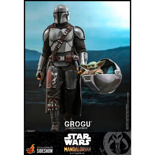 Hot Toys x Sideshow Collectibles: Star Wars - Grogu Sixth Scale Figure Set