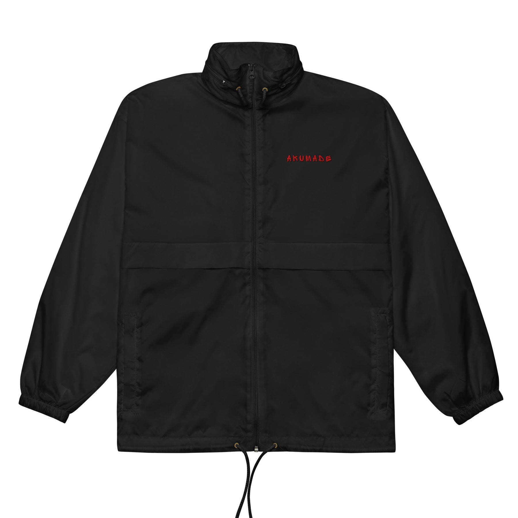 Until the Bitter End Windbreaker by Akumade, front view
